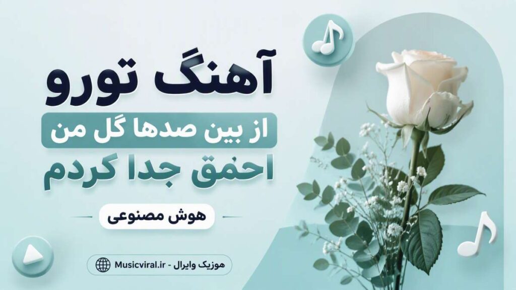 آهنگ تورو از بین صدها گل من احمق جدا کردم