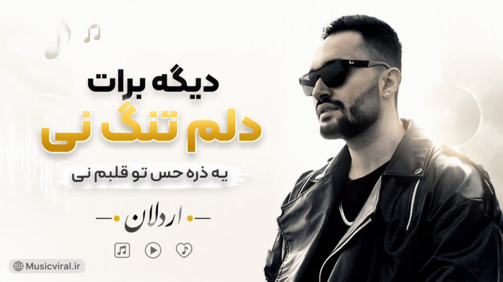 آهنگ دیگه برات دلم تنگ نی یه ذره حس تو قلبم نی