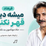 دانلود آهنگ میشه دیگه قهر نکنیم حالا دوتامون بد نکنیم از فرهاد هوش مصنوعی
