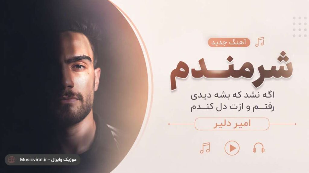 آهنگ شرمندم اگه نشد که بشه دیدی رفتم و ازت دل کندم