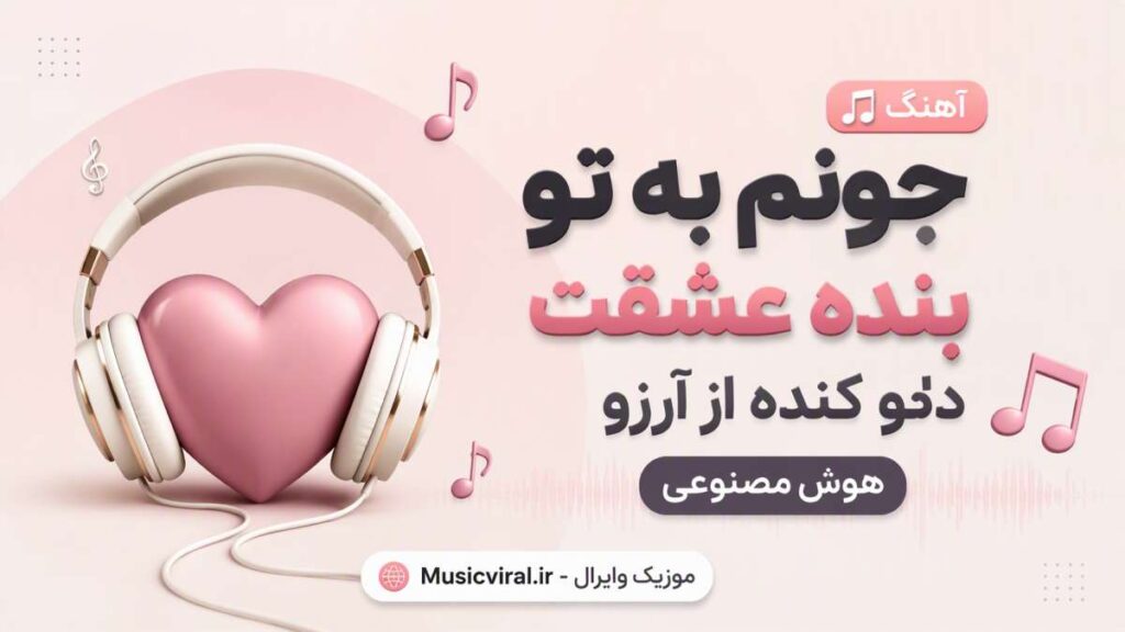 آهنگ جونم به تو بنده عشقت دلو کنده