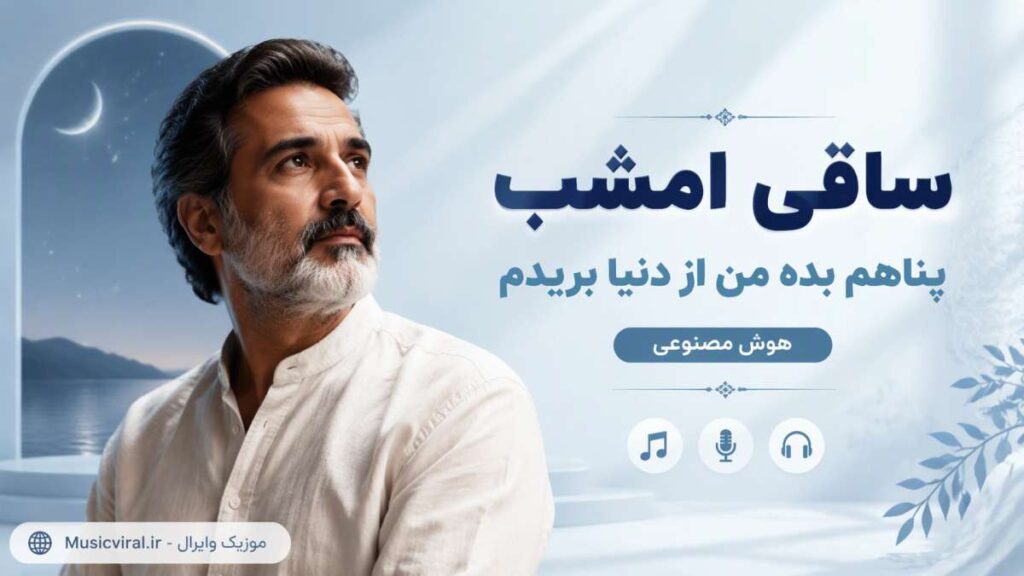 آهنگ ساقی امشب پناهم بده