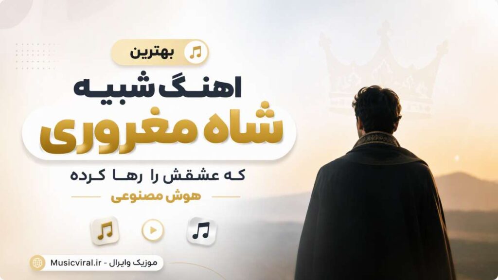 آهنگ شبیه شاه مغروری که عشقش را رها کرده